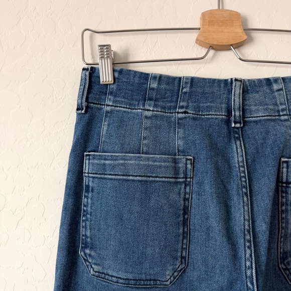 Anthropologie Maeve The Collette Crop Medium Wash Jeans Size 28 - Picture 8 of 12